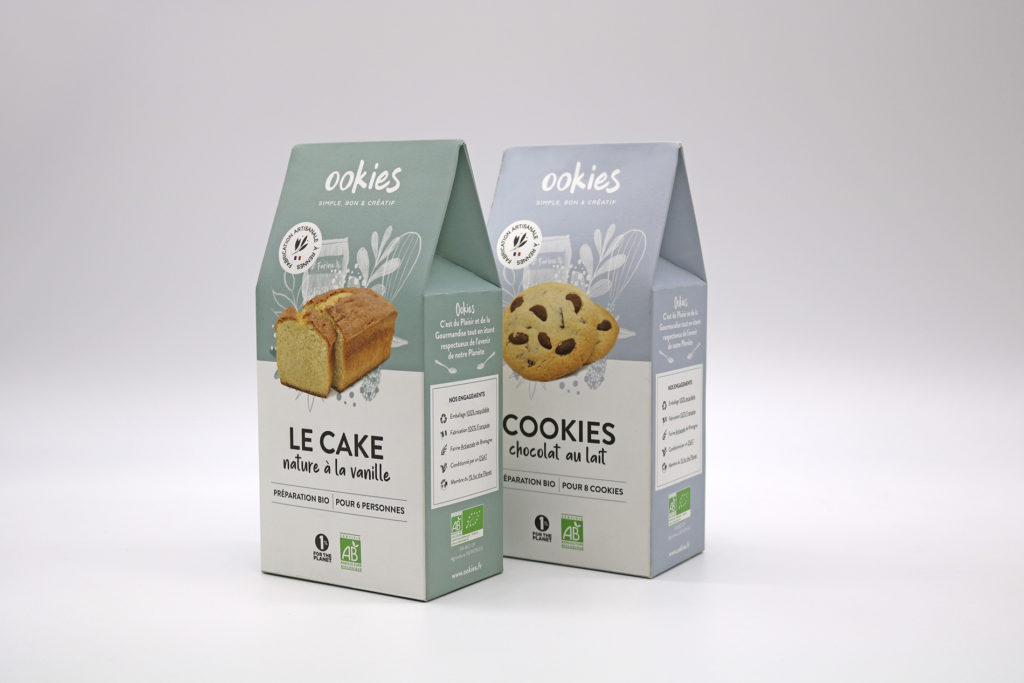 Packaging cookie