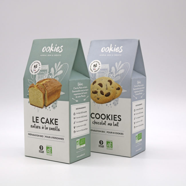 Packaging cookie