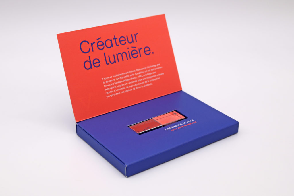box catalogue numérique lumière de la ville Abel éclairage