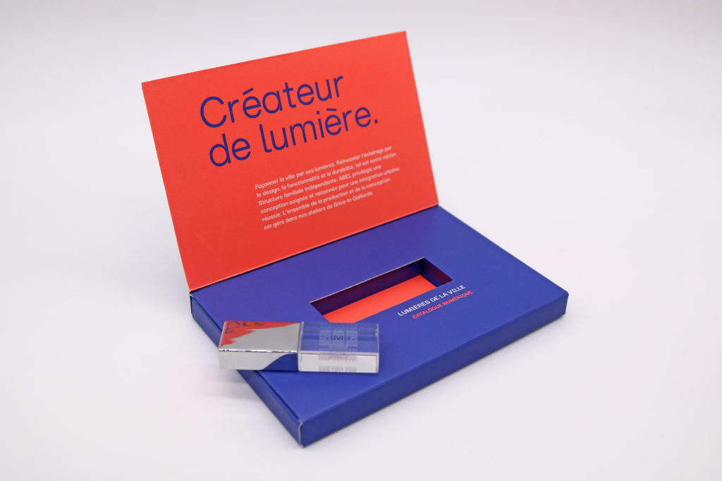 box catalogue numérique lumière de la ville Abel éclairage
