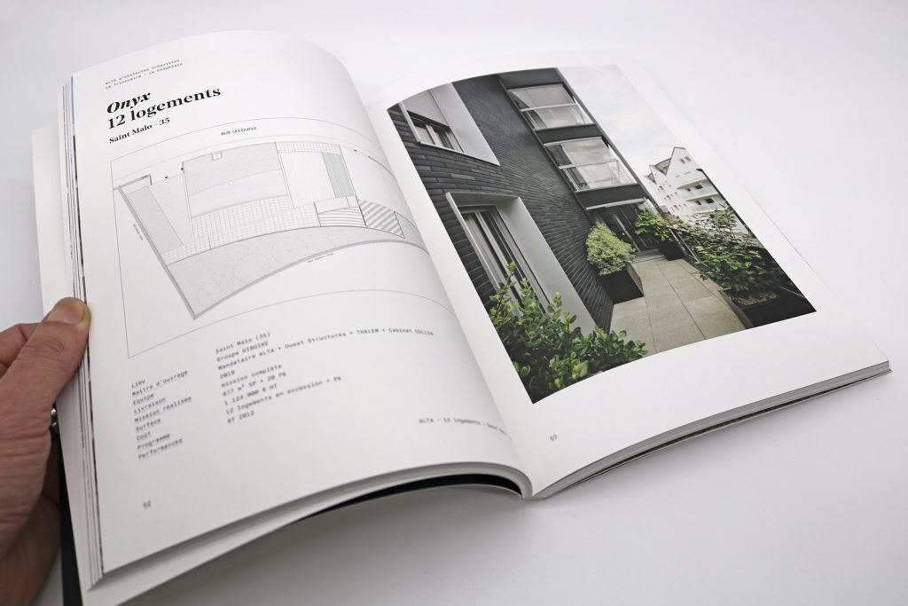 catalogue ALTA architecte urbaniste - Dos carré collé