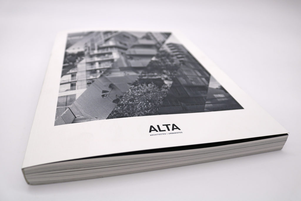 catalogue ALTA architecte urbaniste - Dos carré collé