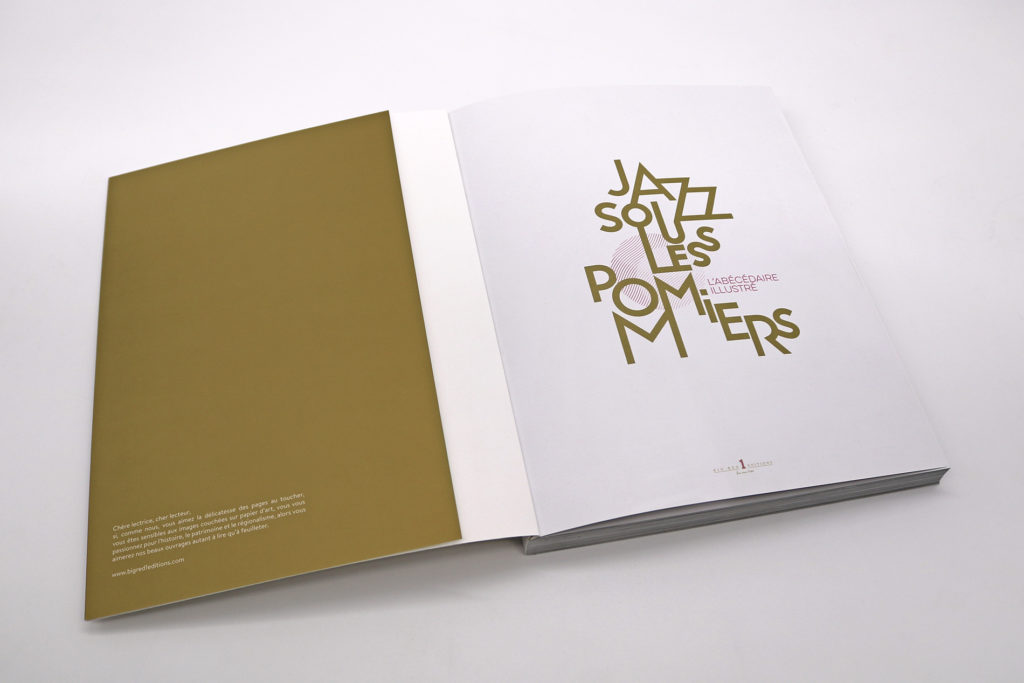 livre d'art jazz sous les pommiers