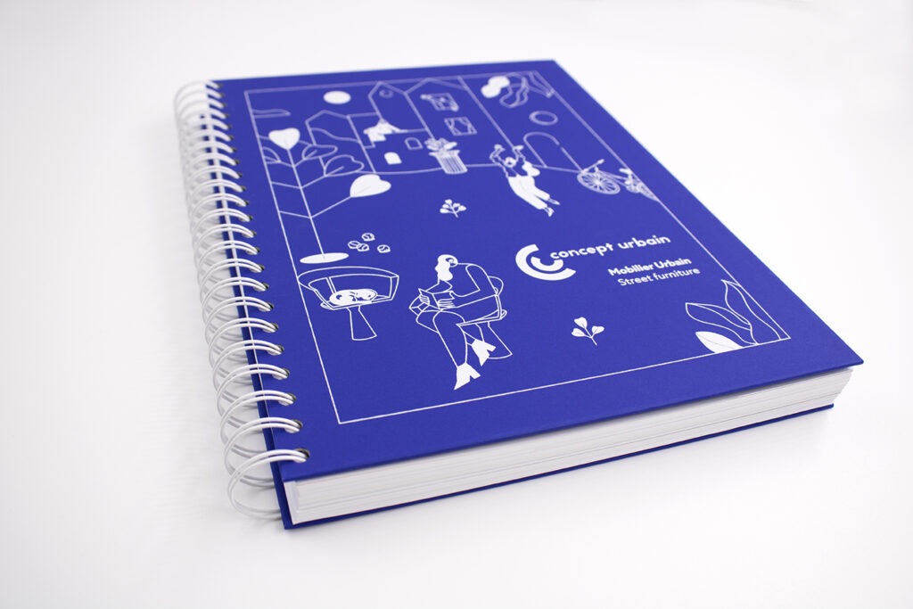 Livre reliure wireo